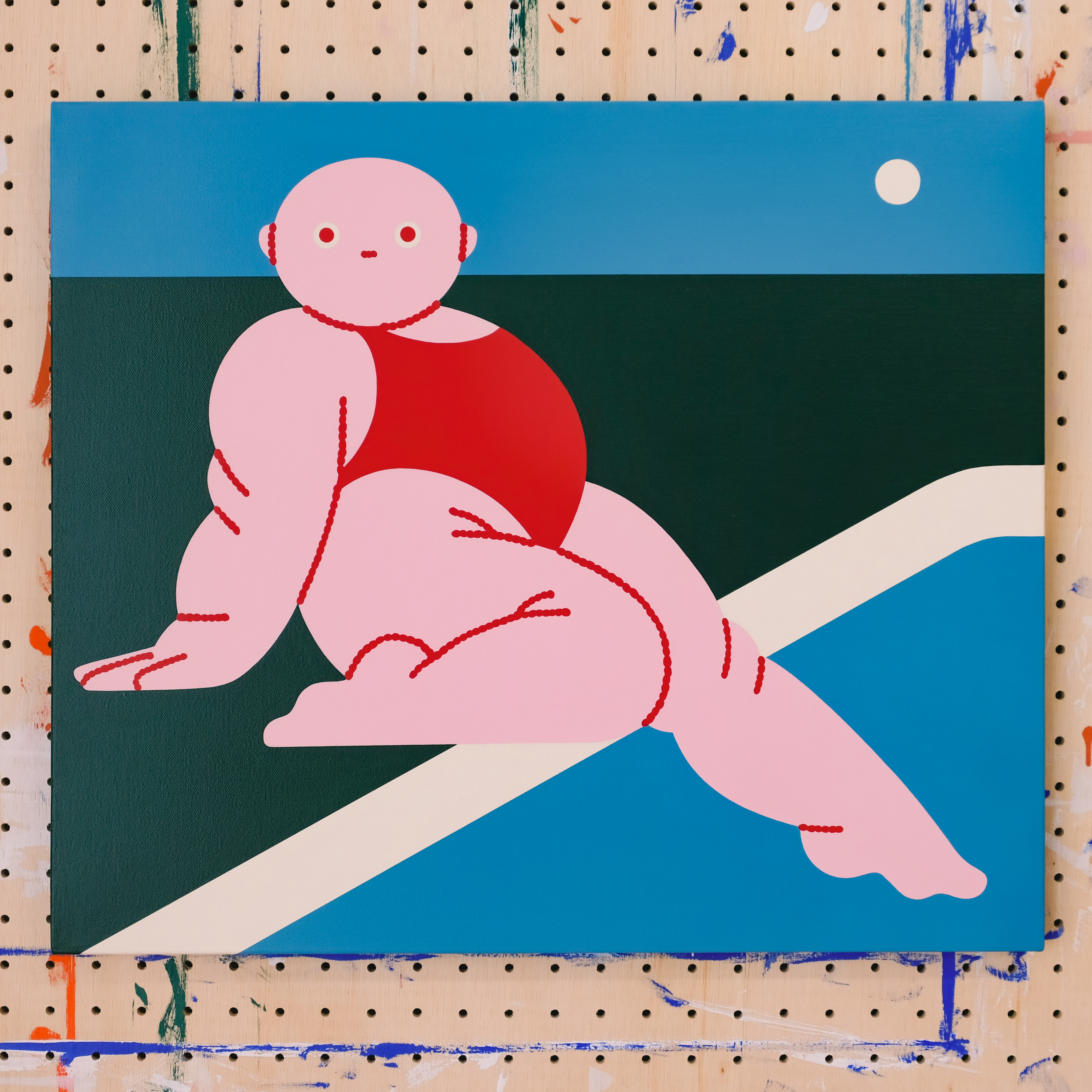 마메코 마에다 Mameko Maeda_Poolside -Day- : 러브컨템포러리아트