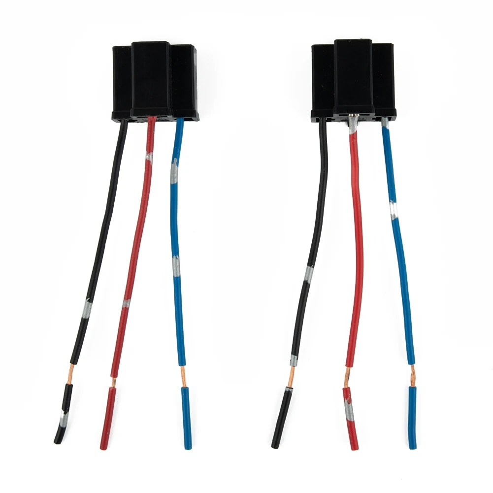 내구성 하이 퀄리티 교체 소켓 부품 10g 2x2 개 3 핀 액세서리 커넥터 H4 헤드라이트 신제품 : 소유라이프21