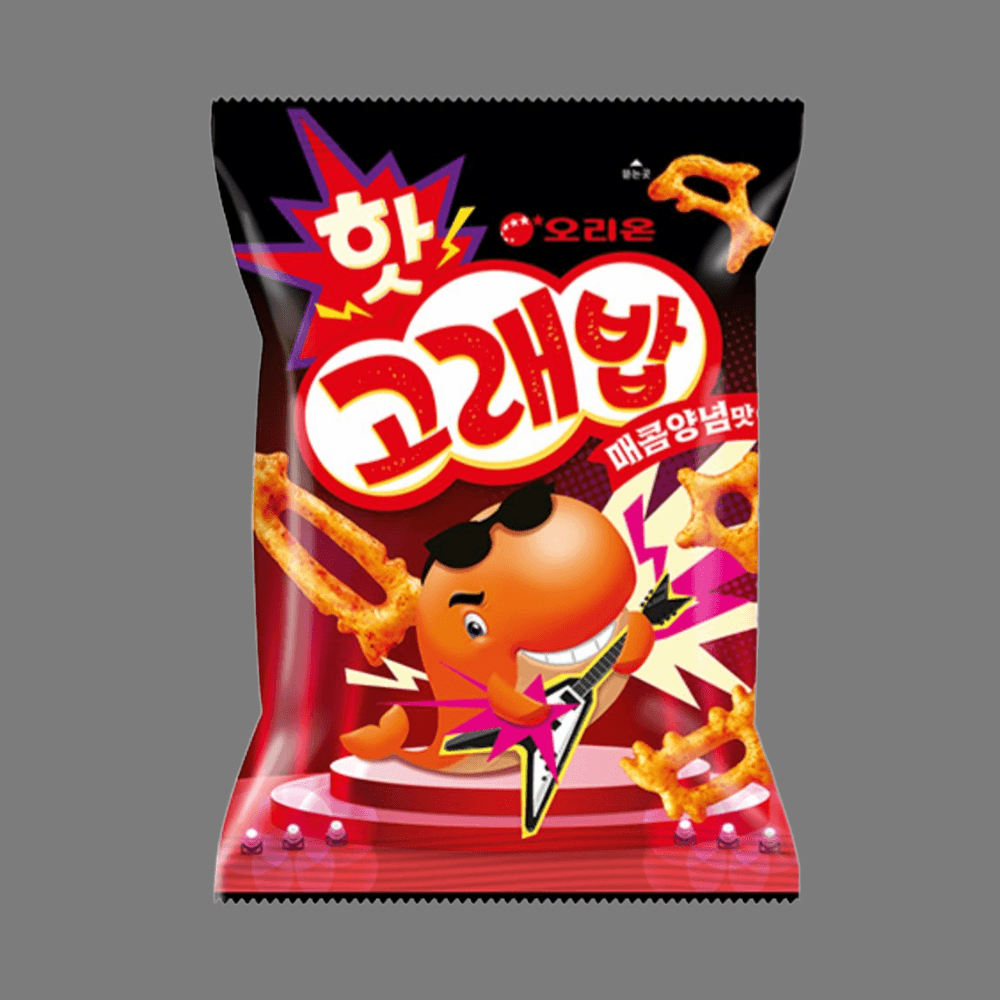 오리온 핫고래밥 매콤양념맛 12개(1박스) : 빵나무바오밥