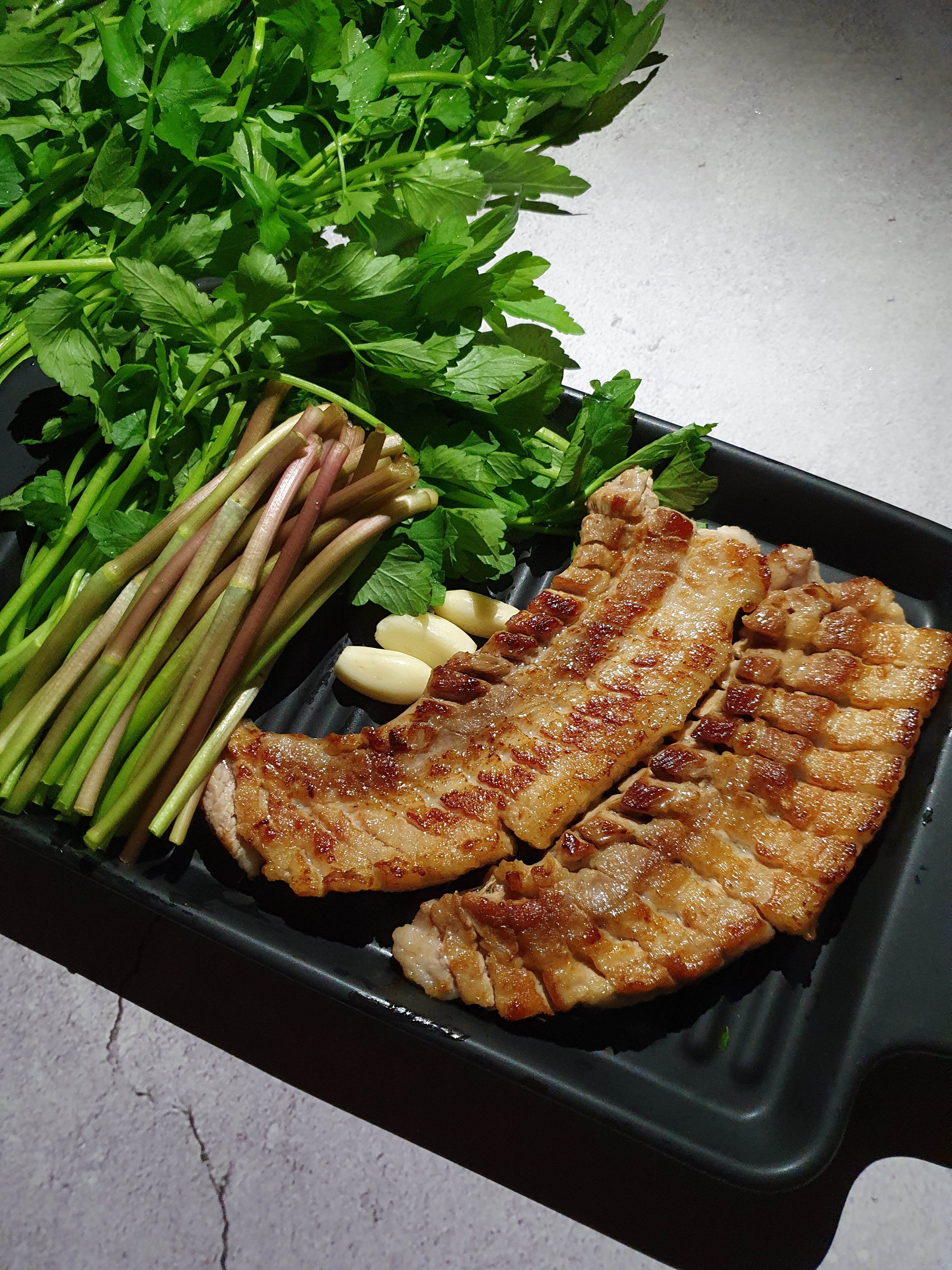 청도 한재 미나리 무농약 당일수확 1kg : 재춘상회
