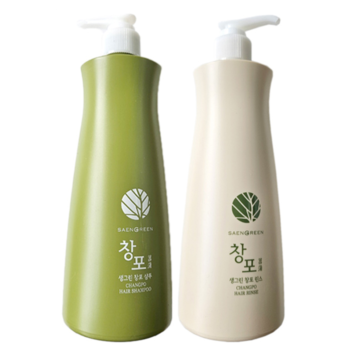 생그린 창포 샴푸 320ml+창포 린스 320ml : 퓨어즘