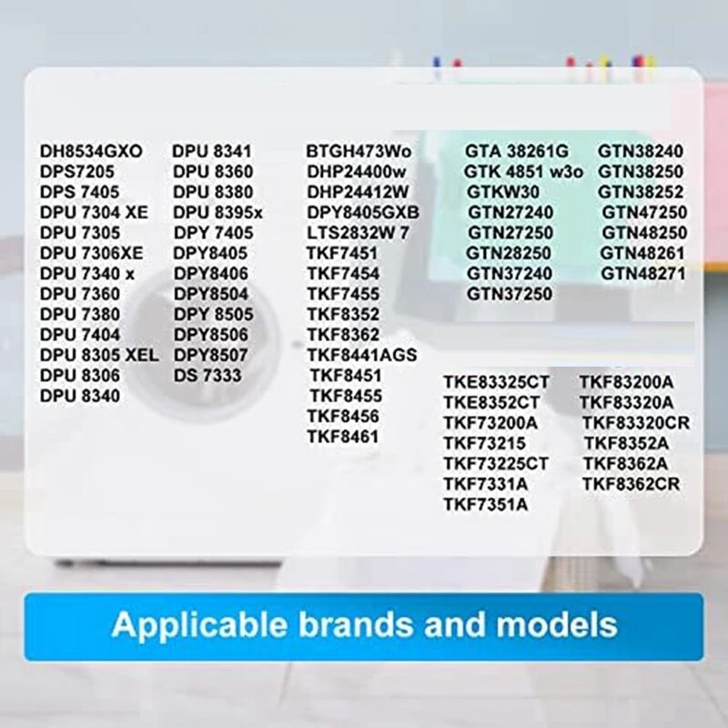 Beko 건조기 열 펌프 건조기용 스폰지 필터 8 개 부품 2964840100 Grundig Blomberg Elektrabregenz용 : 해피아워모닝