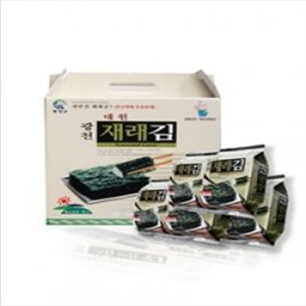대원맛김_ 재래김 도시락김 1박스(15봉) /광천재래김 광천김 식탁김 : 시성 라이프