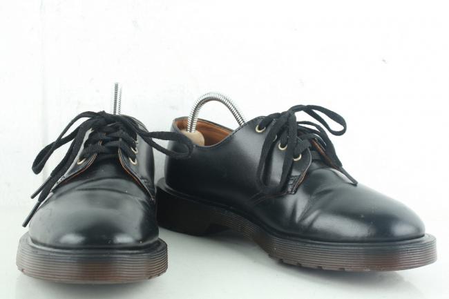 (Dr.Martens)닥터마틴 SMITHS 스미스 BLACK VINTAGE SMOOTH 4홀 블랙 더비슈즈 로우워커 (UK3/220±5mm) : 빈티지 코코