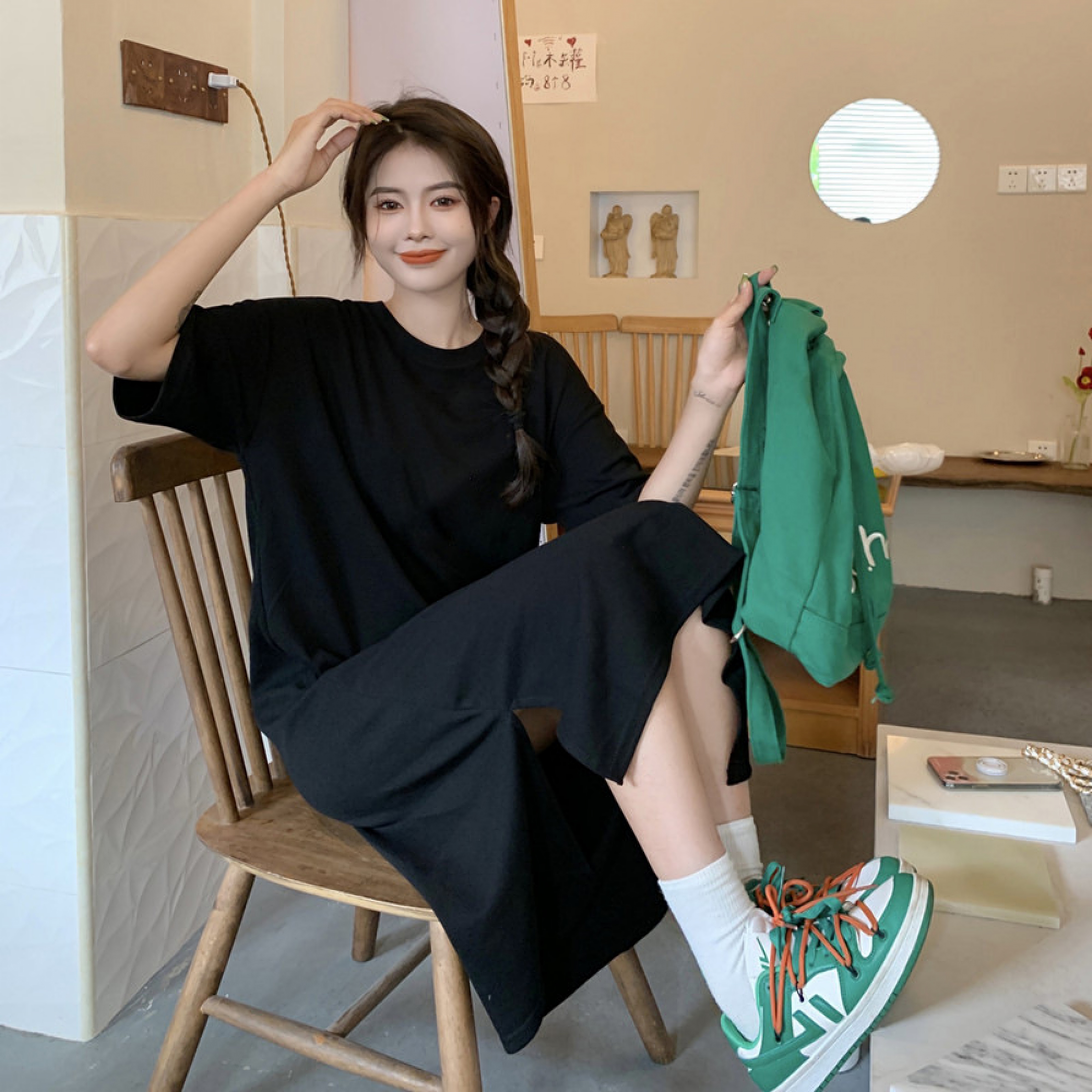 편안한 루즈핏 원피스 : 스포르토