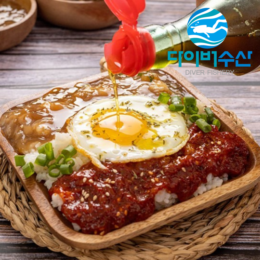다이버수산 국내산 연평도 순살 꽃게살무침(순살게장) 300g : 다이버수산