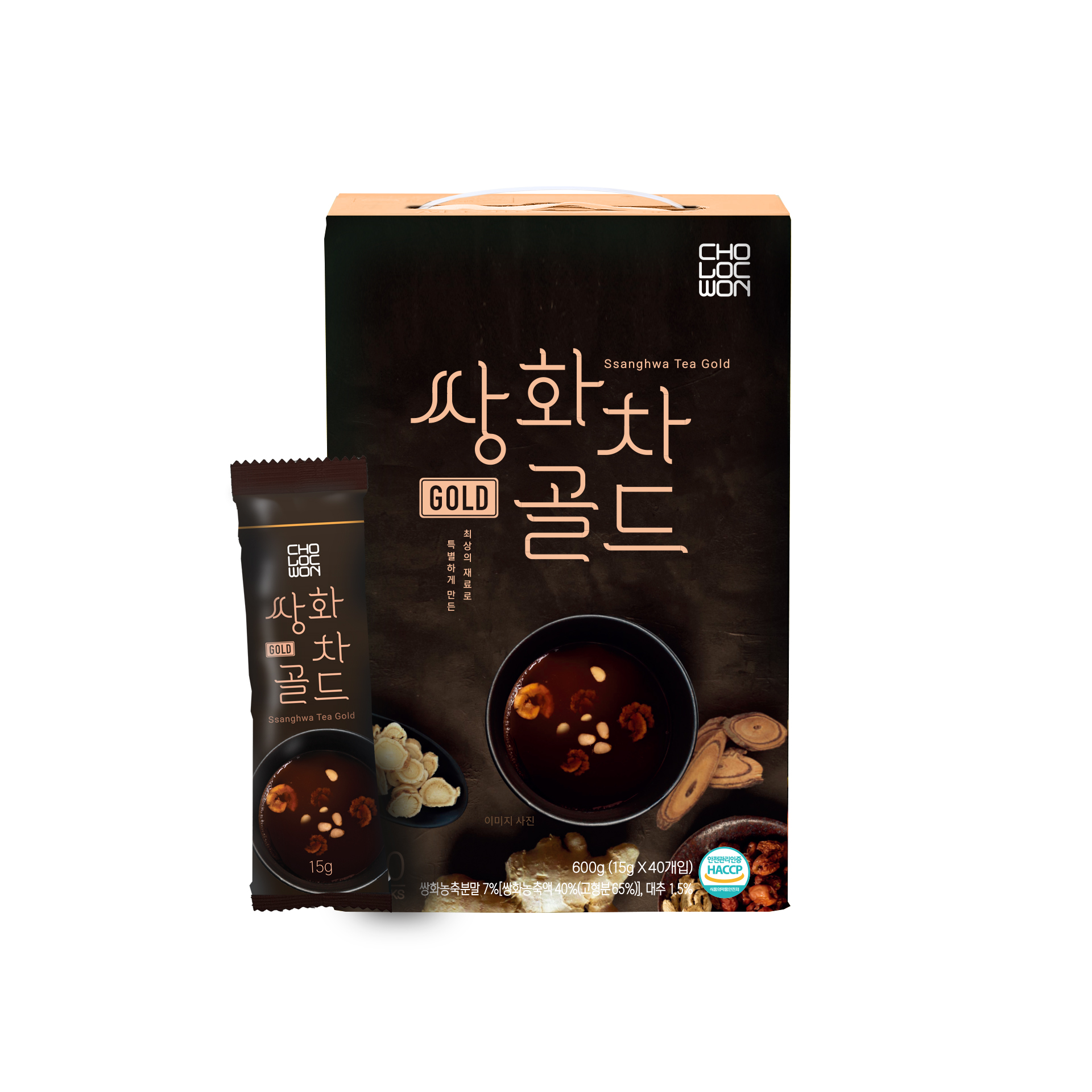 초록원 생강차골드 40T + 쌍화차골드 40T : 초록원공식몰