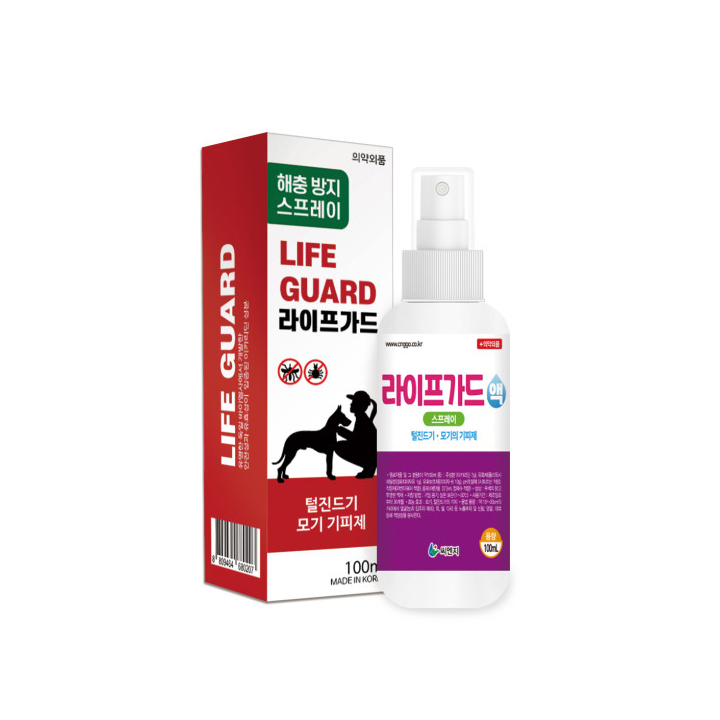 해충방지 스프레이 라이프 가드액 100ml : 매그독