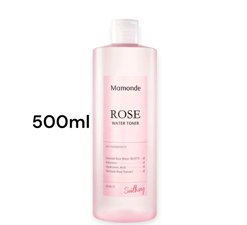마몽드 로즈 워터 토너 500ml : 영뷰티 스토어