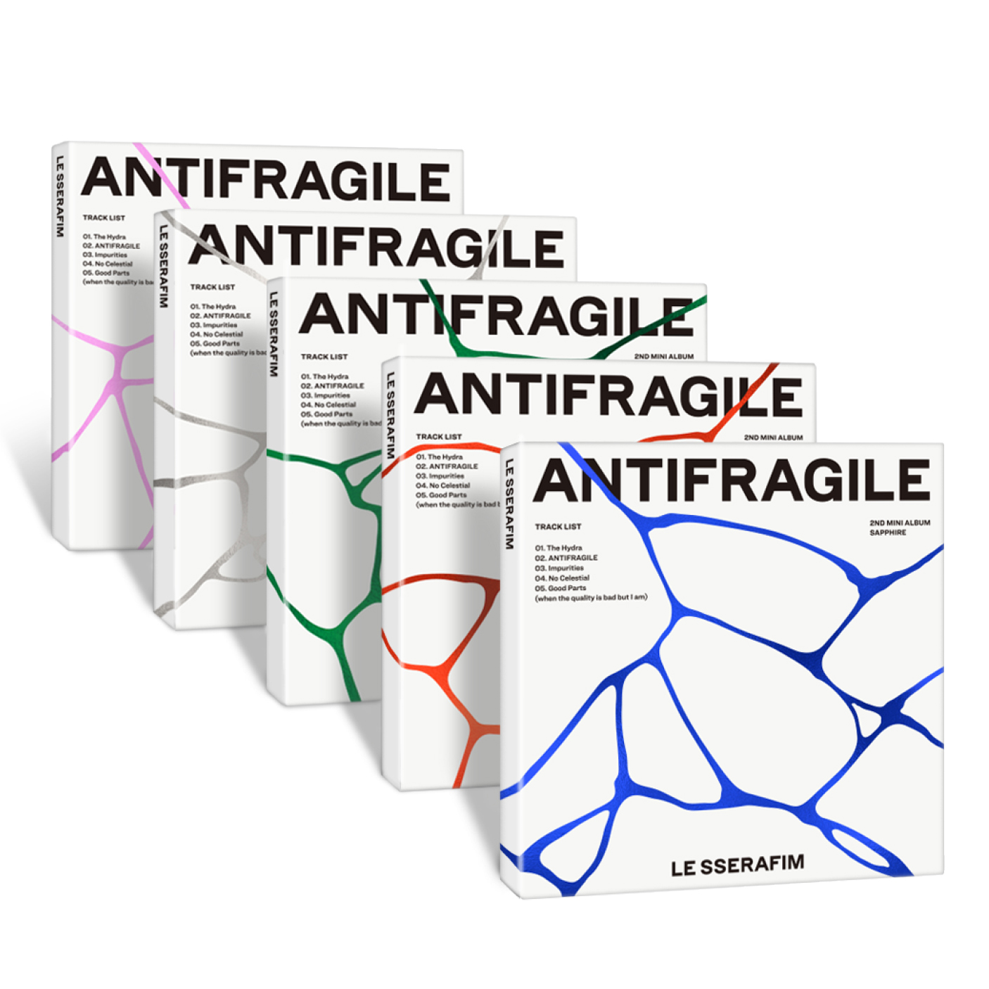 르세라핌 앨범 안티프래질 2집 미니 ANTIFRAGILE 컴백 예약 컴팩트 : 퍼스트에이앤씨