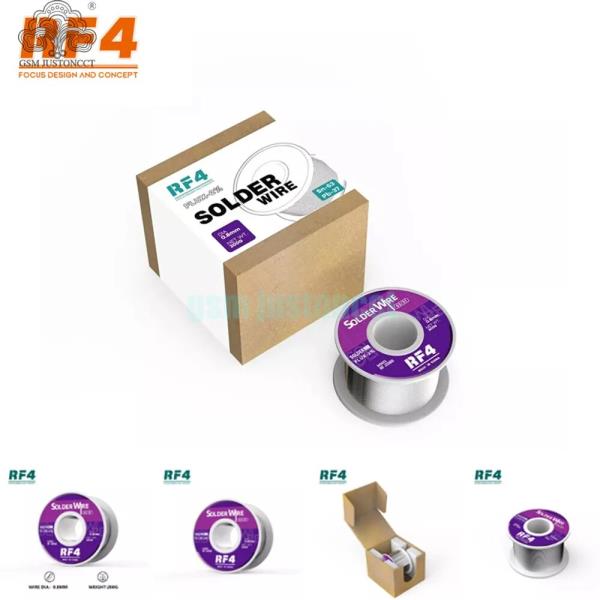 RF4 작은 잔류 물 200g 고순도 납땜 와이어 6337 주석 납 용접 전자 0.8 0.6 제거 : 에이치케이종합부품