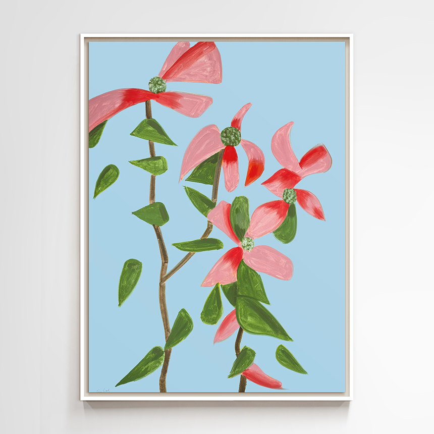 Red Dogwood 2, 알렉스 카츠 (Alex Katz) 오리지널 판화 : 위아트 세상의 모든 그림