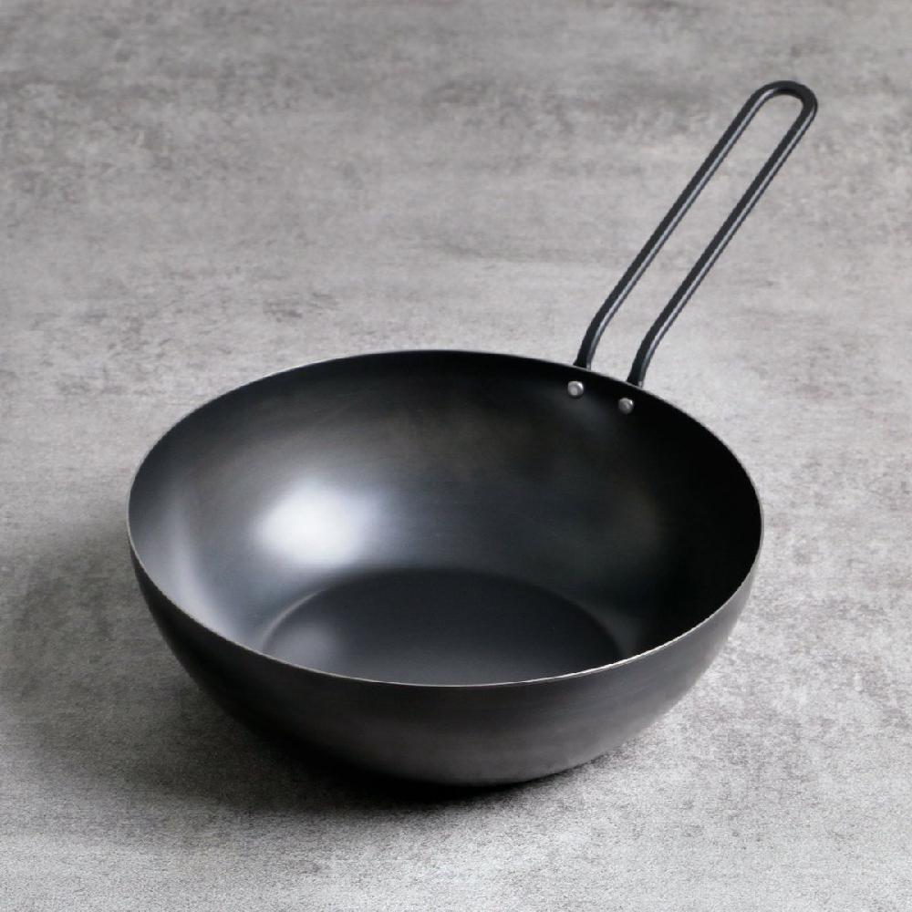 아이자와공방 블랙피망 냄비 웍팬 24cm 인덕션사용가능 일본직구 : 미라이스튜디오