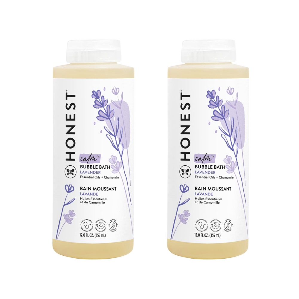 The Honest Company Foaming Bubble Bath Lavender Calm 미국 어니스트 컴퍼니 라벤더 캄 버블 바스 입욕제 355ml 2개 : 와이제이써클