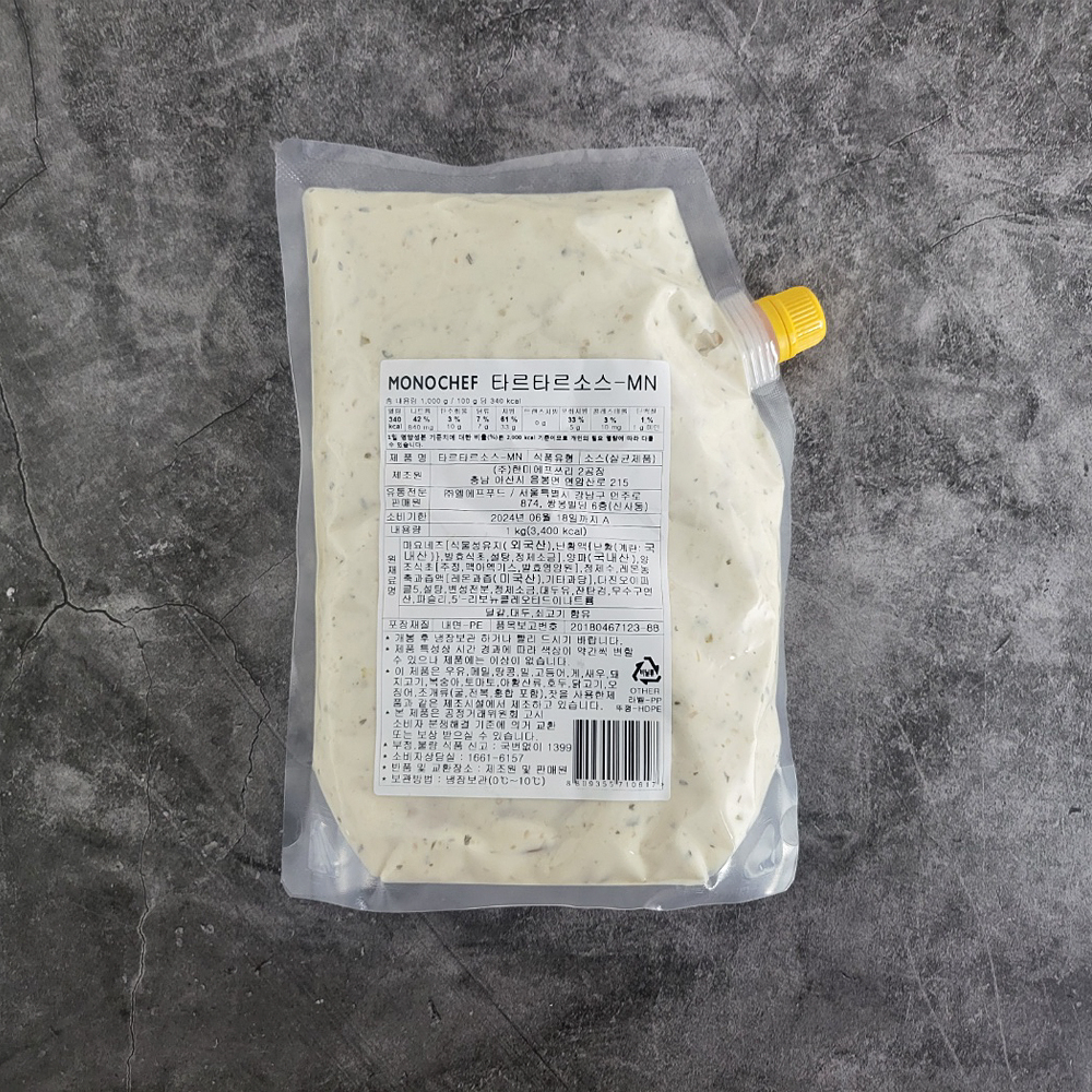 고로케 튀김용 타르타르 소스 1kg : 야키팩토리