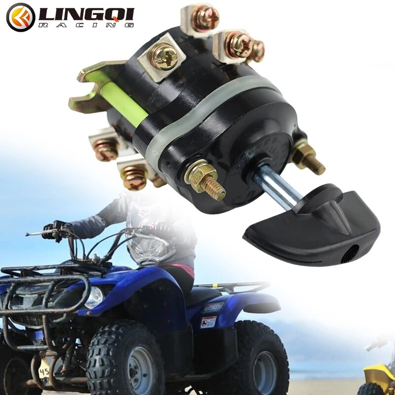 LINGQI RACING 후진 스위치 콤비네이션 소형 전송 스위치 전기 4 륜 차량 배터리 삼륜차 액세서리 : 다유스토리21