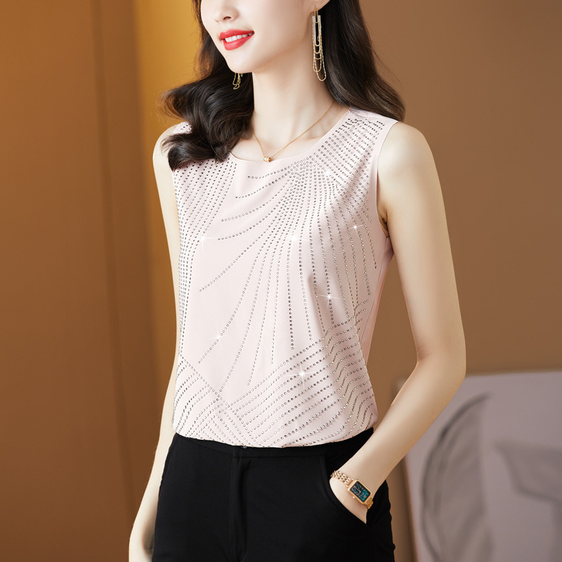 민소매 나시 여성 이너 블라우스 Womens T-shirt : 밍밍무역 유한회사