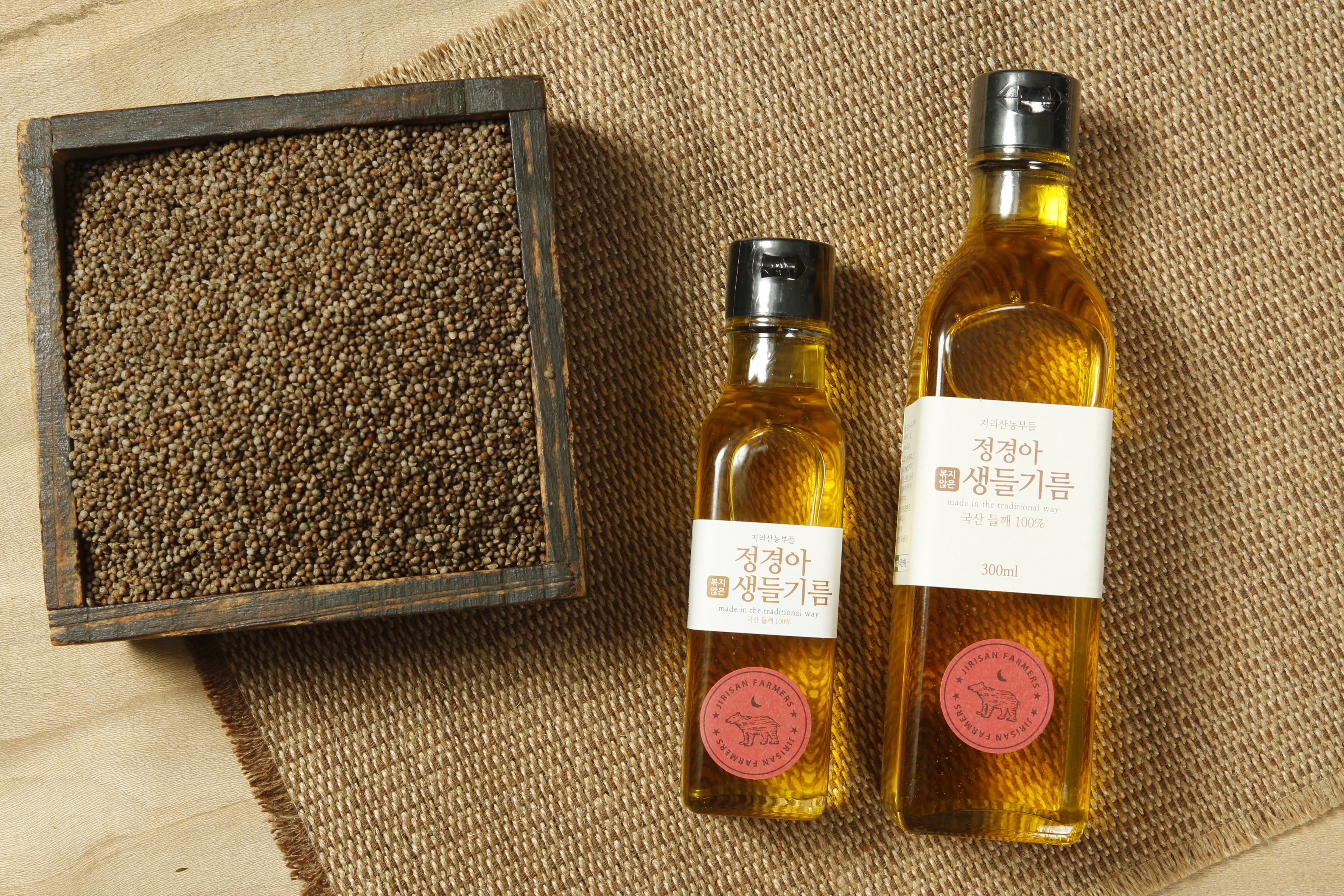 국산 생들기름 들깨기름120ml/300ml 오메가3 비건지방식 저온압착 당일착유 들기름 : 지리산농부들
