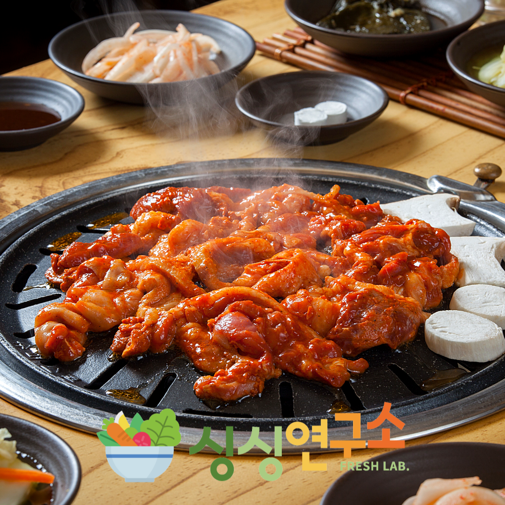 무항생제 유황오리 오리주물럭 불고기 1kg : 싱싱 연구소