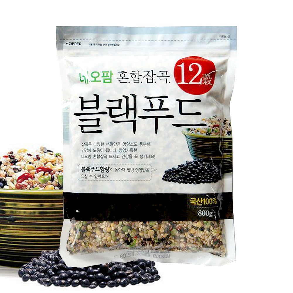 블랙푸드 혼합잡곡 혼합12곡 800g 외 27종 : 유탑스몰