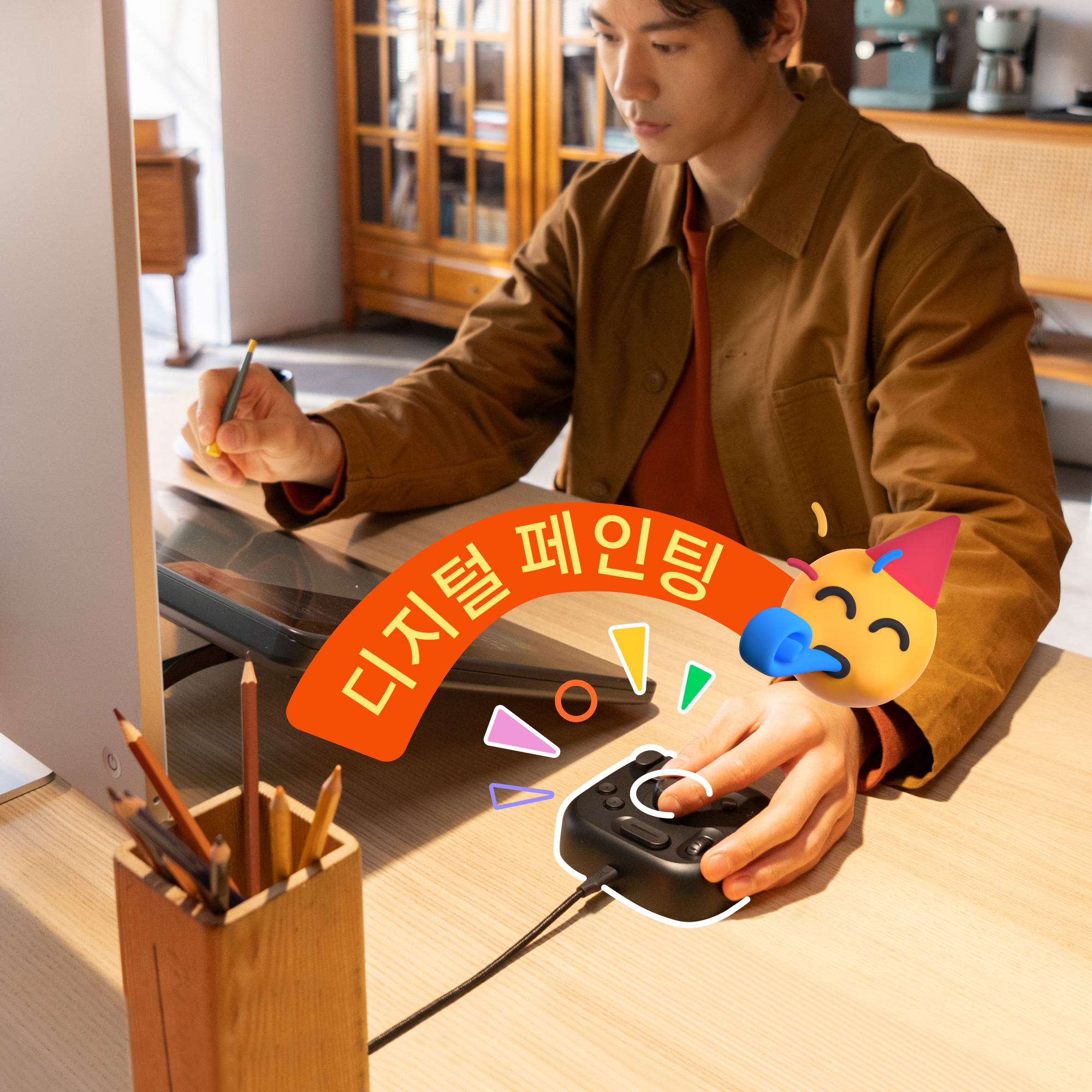 투어박스 라이트 TourBox Lite 크리에어터를 위한 필수템, 디지털... 영상 편집, 사진 편집 등 복잡한 작업을 간편하게 완료 : TourBox코리아