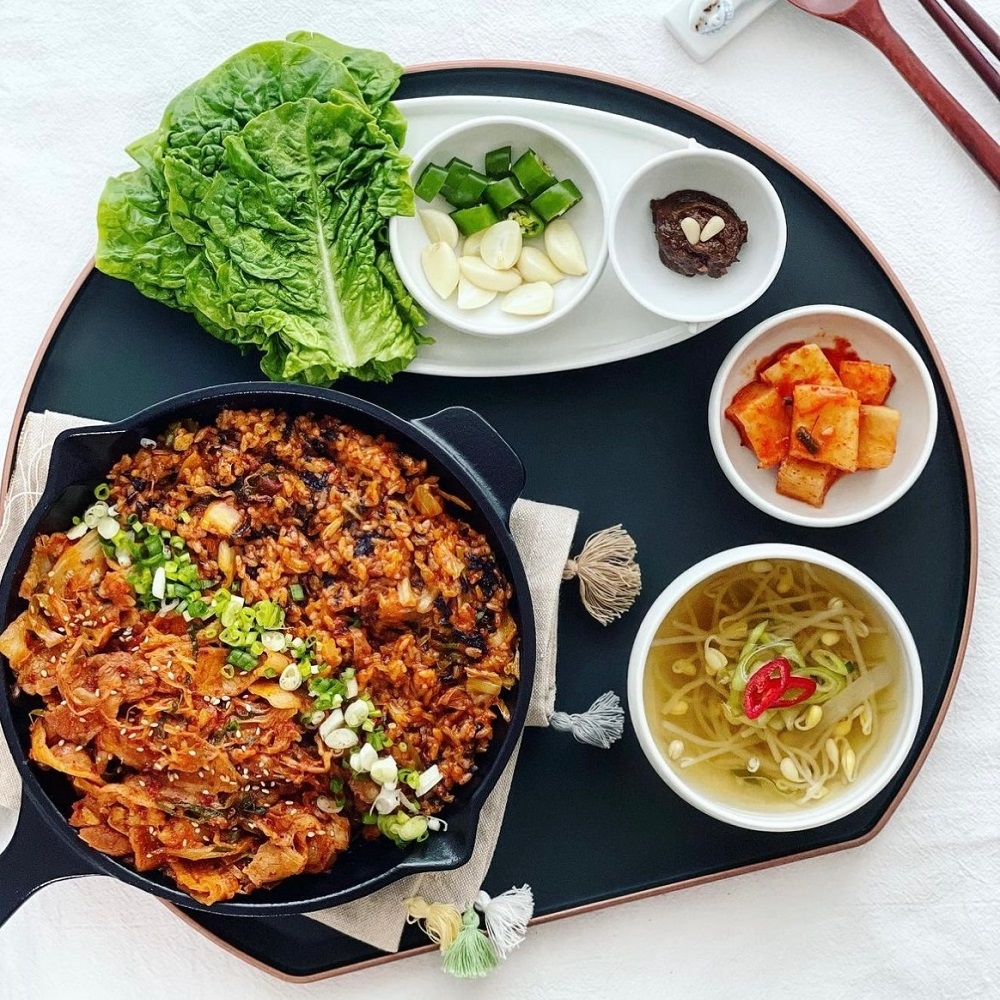 파절이삼겹살 볶음밥 재료포함 1인분에 9,000원 : 파삼672
