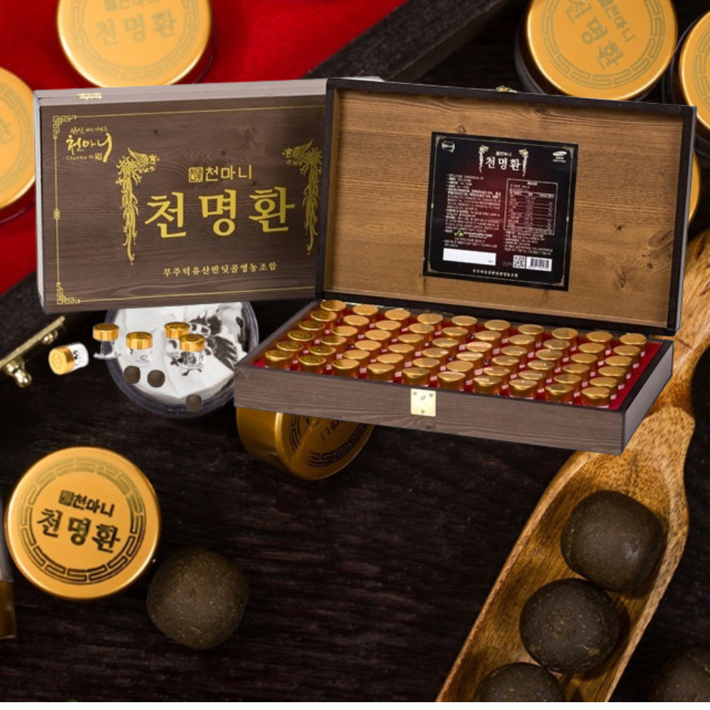 무주 천마 니 천명환 60환 덩이줄기 병문안 60대 아빠 생일 시아버지 생신 선물 : 펴나난