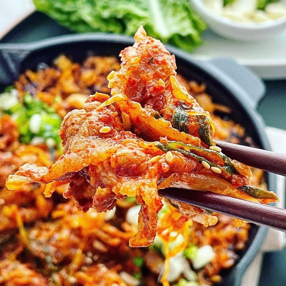 파절이삼겹살 볶음밥 재료포함 1인분에 9,000원 : 파삼672