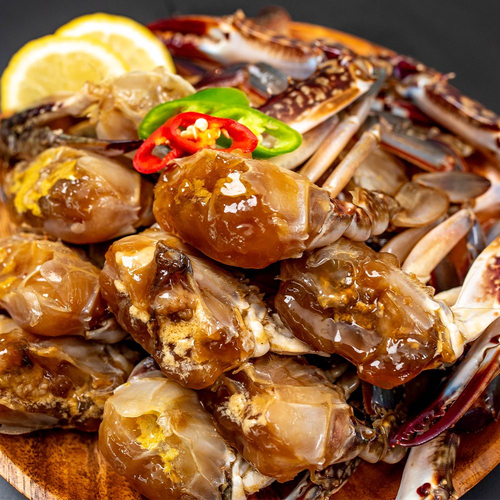 연평도 꽃게 간장게장 800g 1.6kg 양념게장 300g 600g 1kg : 통영농협 통영한끼
