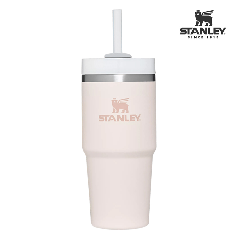 스탠리 퀀처 H2O 플로우 스테이트 텀블러 14oz 414ml 로즈 쿼츠 : 트렌디 맘