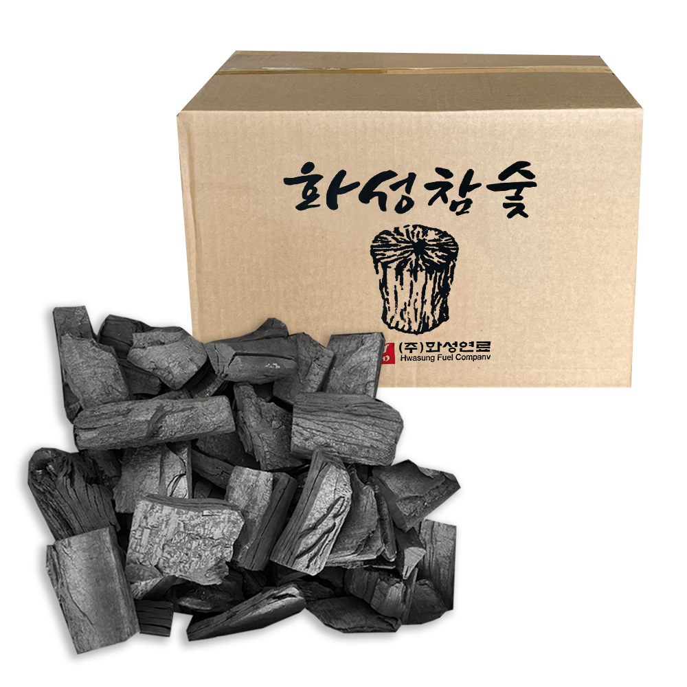 프리미엄참숯 10kg 가정용 업소용 캠핑용 바베큐숯 참숯 : SN월드