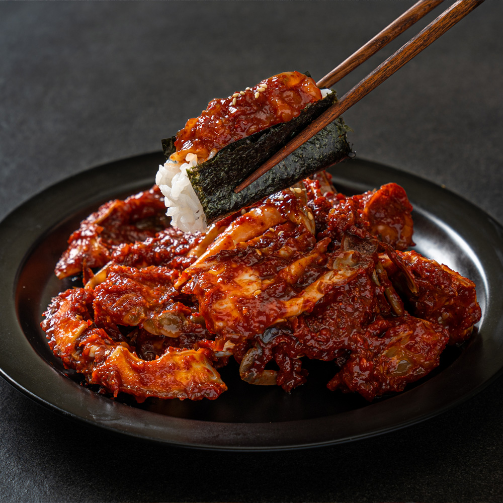 식객허영만도 인정한 정다운식당 여수 양념 게장 국내산 2.5k : 여수정다운식당