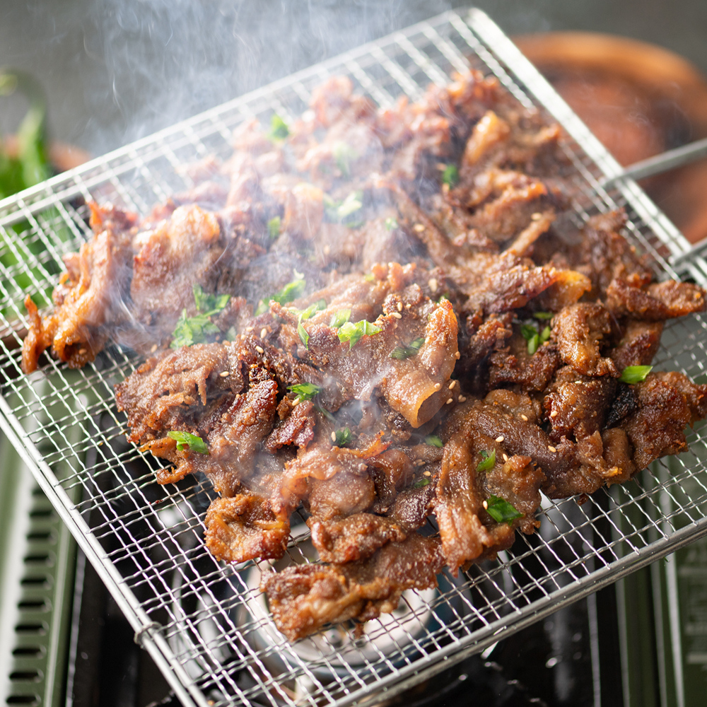 대구 북성로 연탄 석쇠 불고기 불백 직화 400g 1팩+1팩 : 대한민국농수산