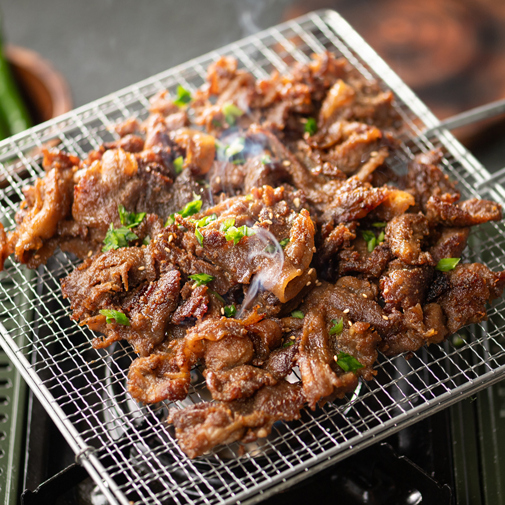 대구 북성로 연탄불고기 석쇠불고기 불고기 돼지 불백 직화 캠핑음식 : 대한민국농수산