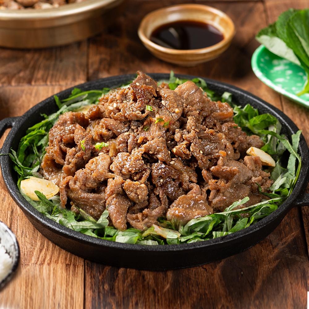 대구 북성로 연탄 석쇠 불고기 불백 직화 400g 1팩+1팩 : 대한민국농수산