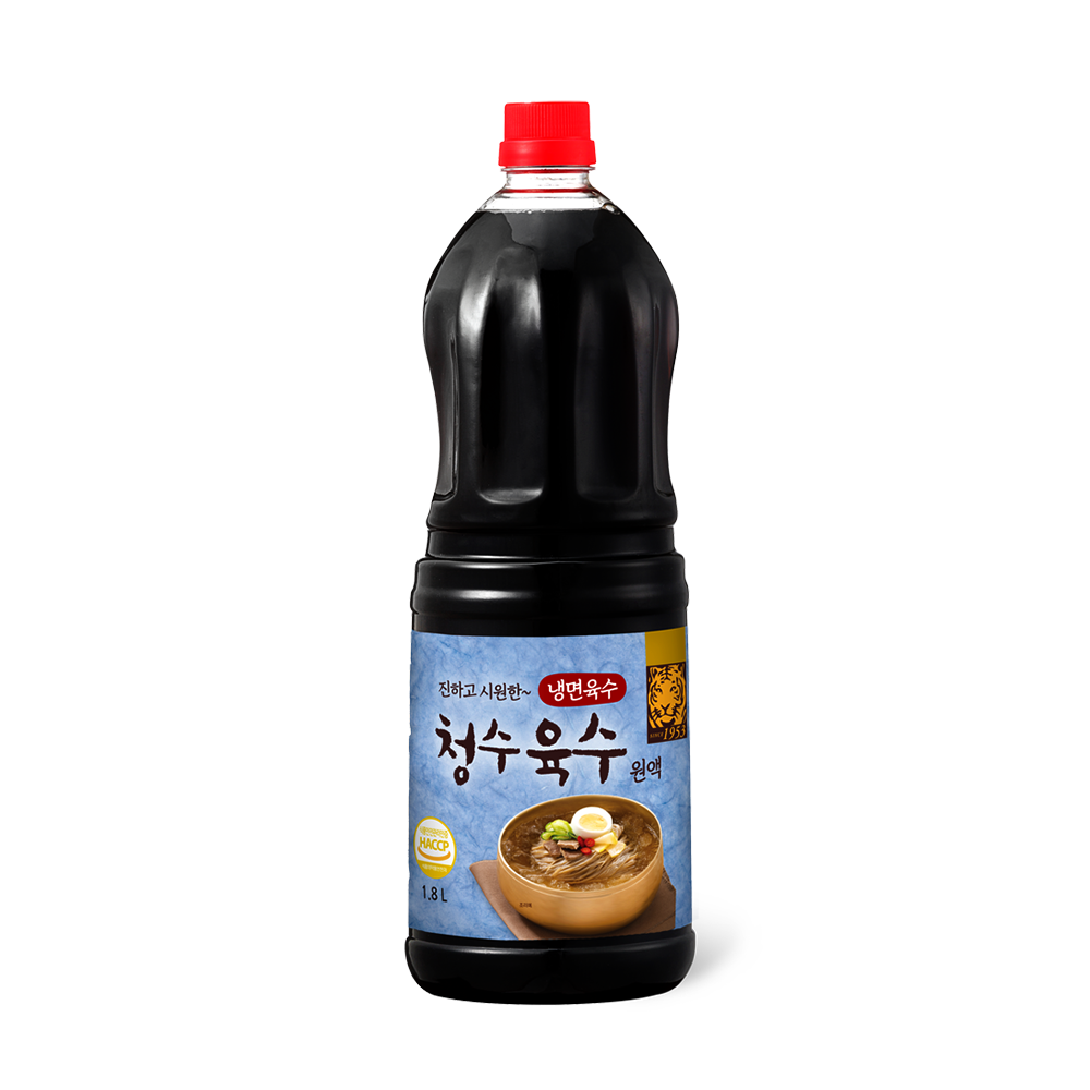 [청수식품공식스토어] 청수 육수 1.8L : 청수식품