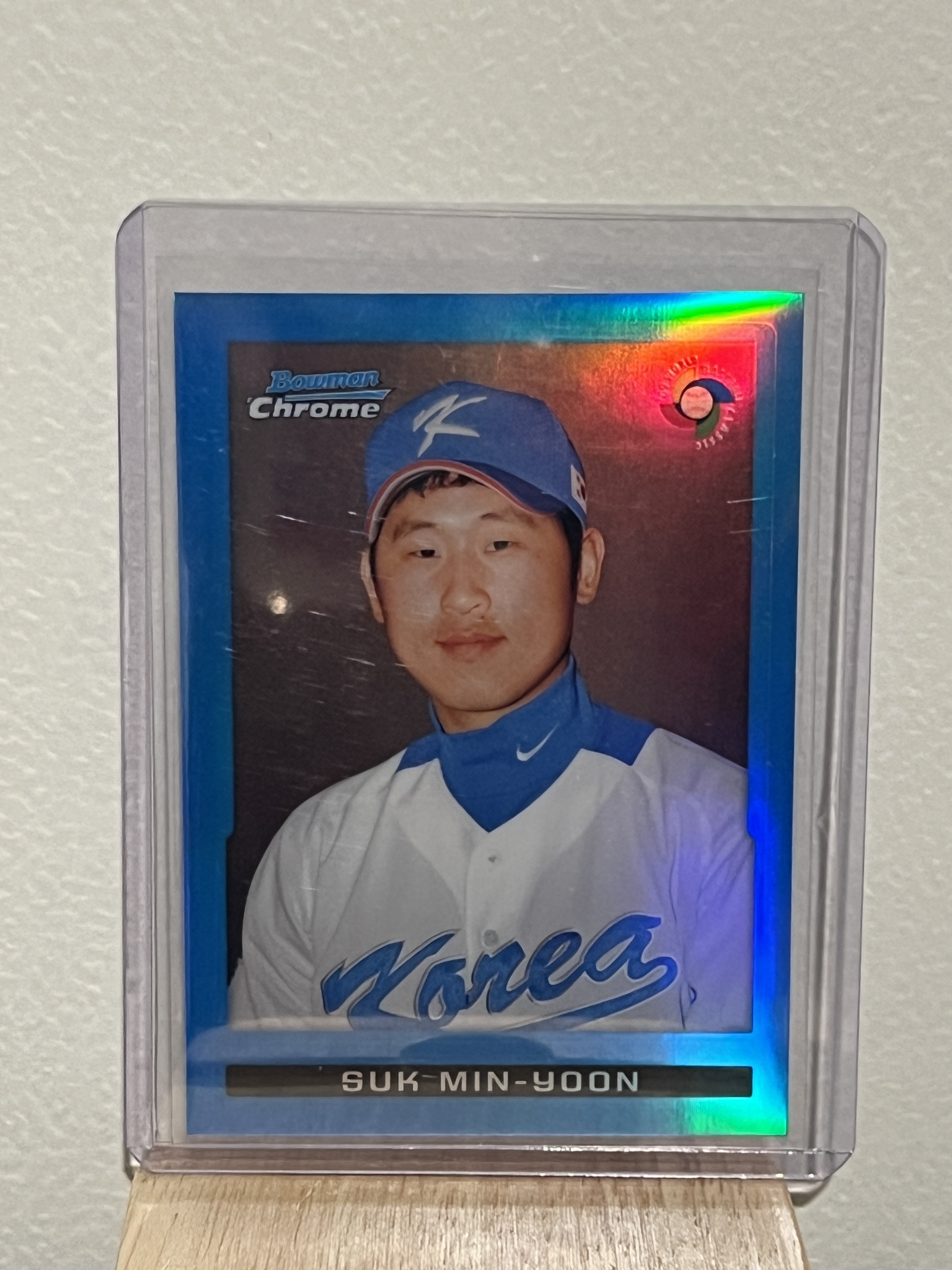 스포츠카드 2009 탑스 크롬 월드베이스볼 클래식 윤석민 블루리플렉터 #bcw51 96/150 : 에이엔티