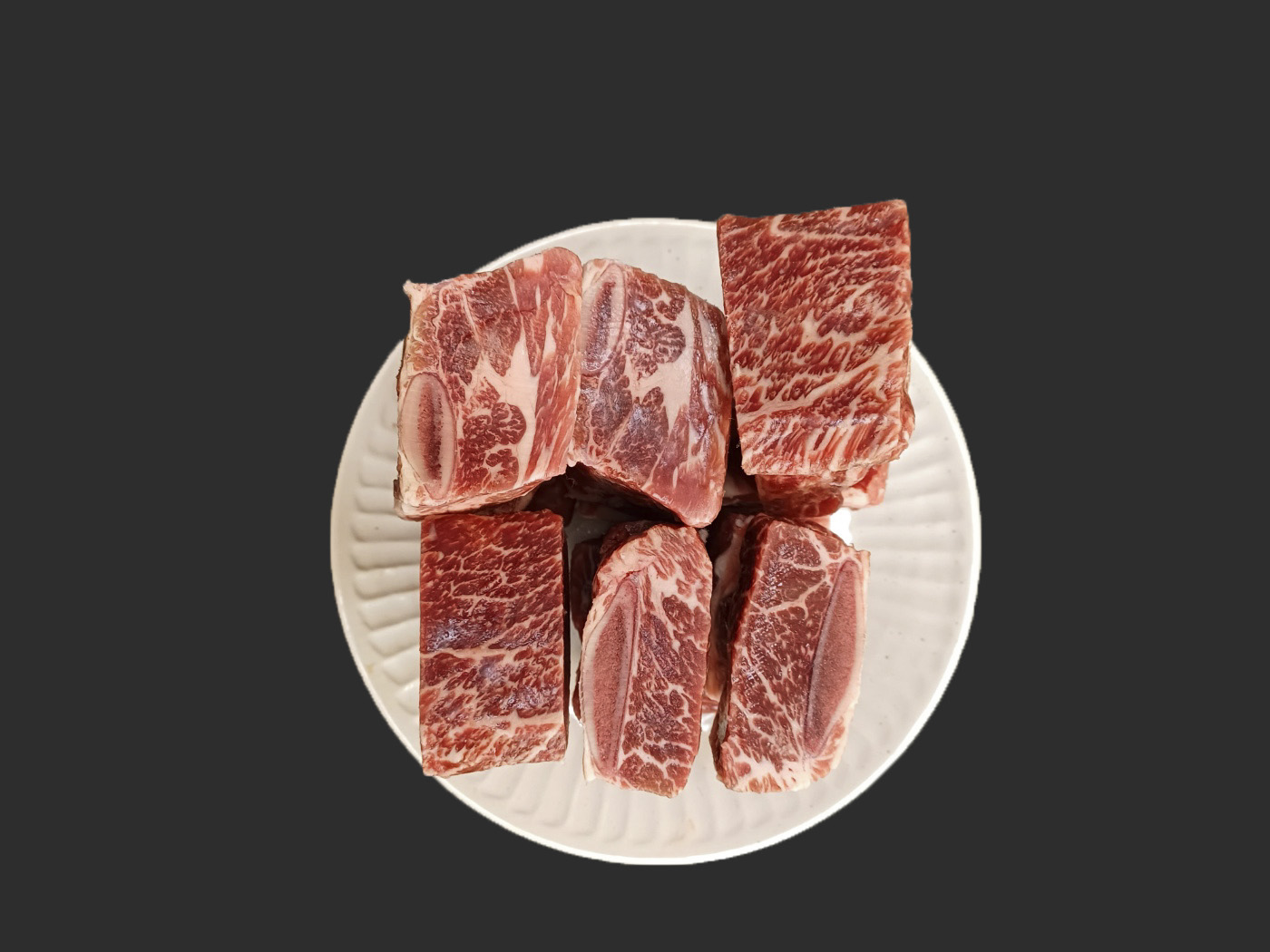 소갈비찜용 찜갈비 갈비탕고기 왕갈비 수입 냉동 미국산 1kg : 고기충전소주육소