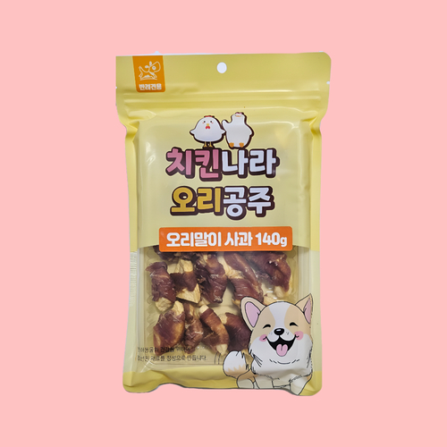 펫츠 사사미 강아지 간식 치킨나라 오리공주 140g 오리 8종 : 킴브로컴퍼니