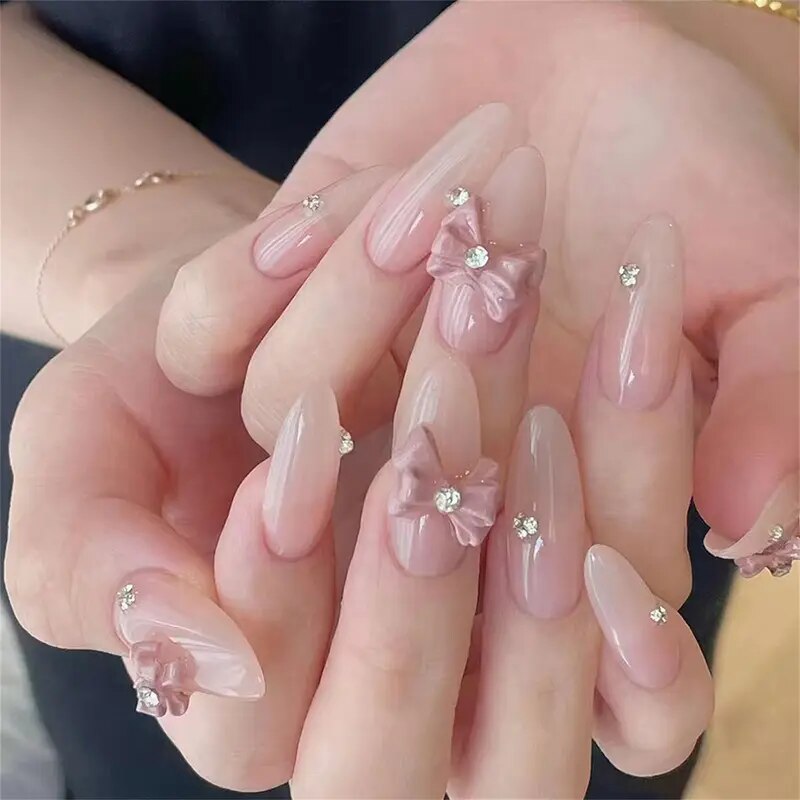 네일아트 네일 어린이 중학생 짧은 초등학생 네일팁 아트 유아 붙이는 키즈 인조손톱 : 보라별2
