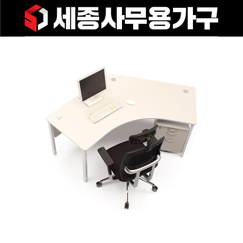 Raon 120도 책상 (1인타입) 사무실책상 : 세종가구