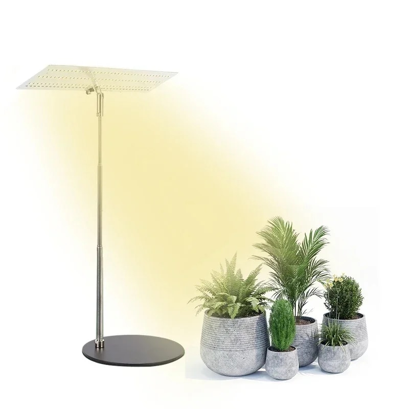 식물성정 LED -  실내 책상 식물용 성장 조명 6500K 풀 스펙트럼 구즈넥 타이밍 식물 램프 씨앗 다육 : 포웨히A