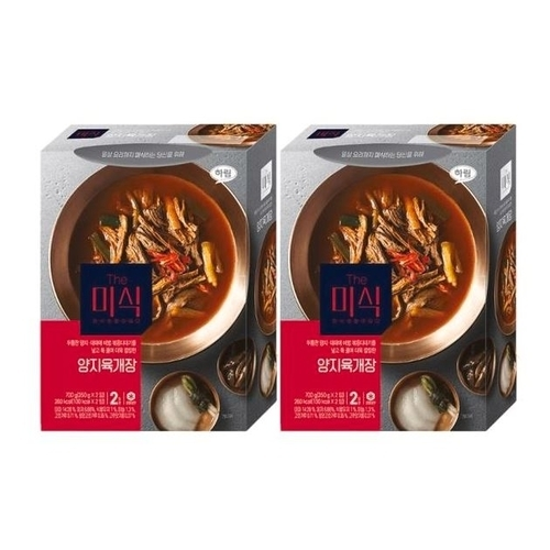 더미식 양지 육개장 2개입 700g 2개 : 스마트오렌지0