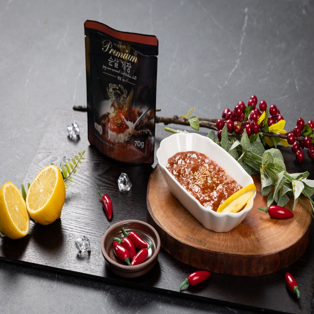 [세프의장] 국내산 프리미엄 양념 순살게장 70g 최인선 셰프의 맛있는 자취생 반찬 양념게장 간편식 : 셰프의장
