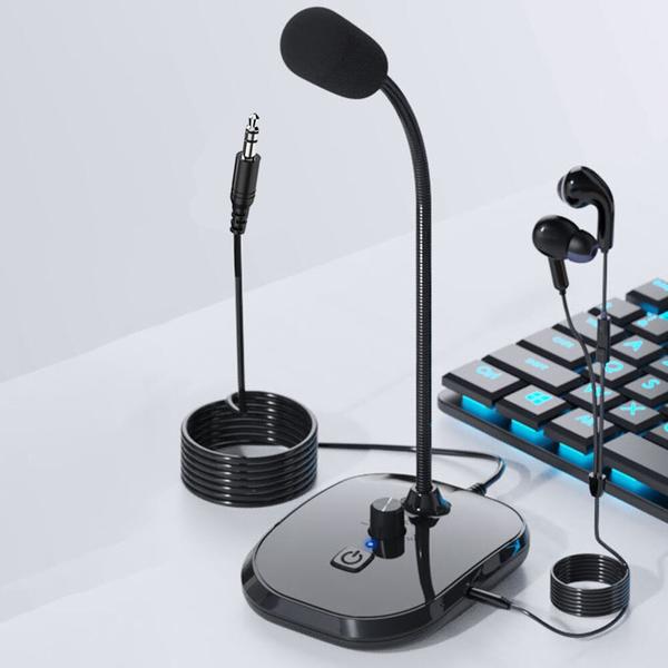 음성변조기 휴대폰마이크 게임용 컴퓨터 PC 데스크탑 노트북 방송용마이크 스탠드마이크 : 디에스1상점