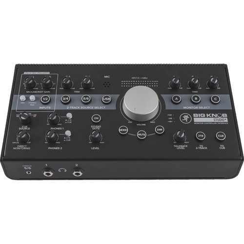 MACKIE BIG KNOB Studio Plus 맥키 빅노브 스튜디오 플러스 모니터 스피커 컨트롤러 USB 오디오인터페이스 : 아트믹스