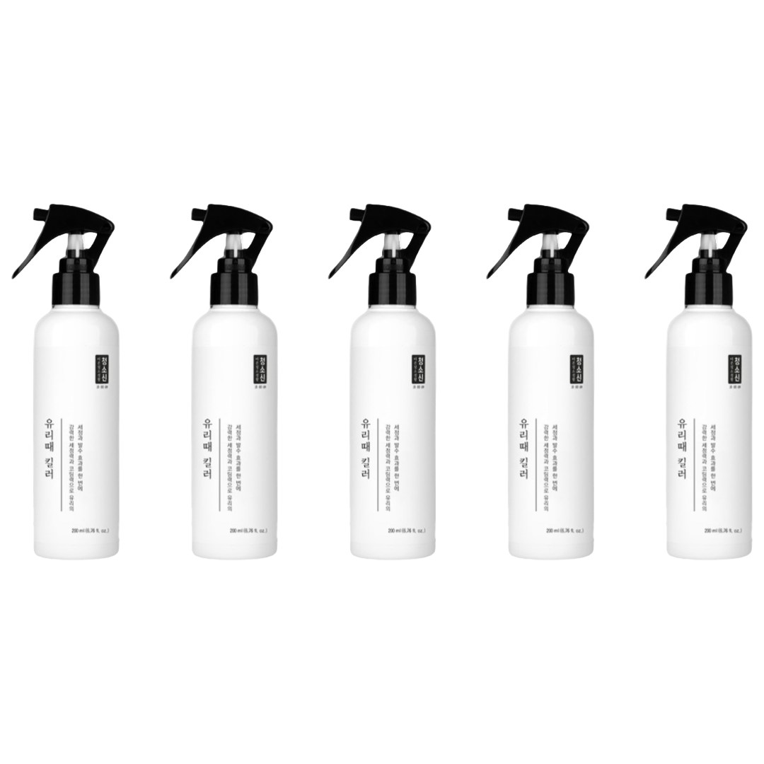 청소신 유리때 킬러 자동차 물때 유막제거제 유리 발수 코팅제 5개 200ml : 브라우저룸