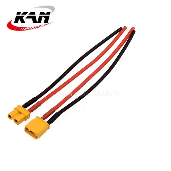 암수 커넥터 플러그, XT30U Amass, 16/18AWG 실리콘 와이어, 1 개 : 신속종합물류