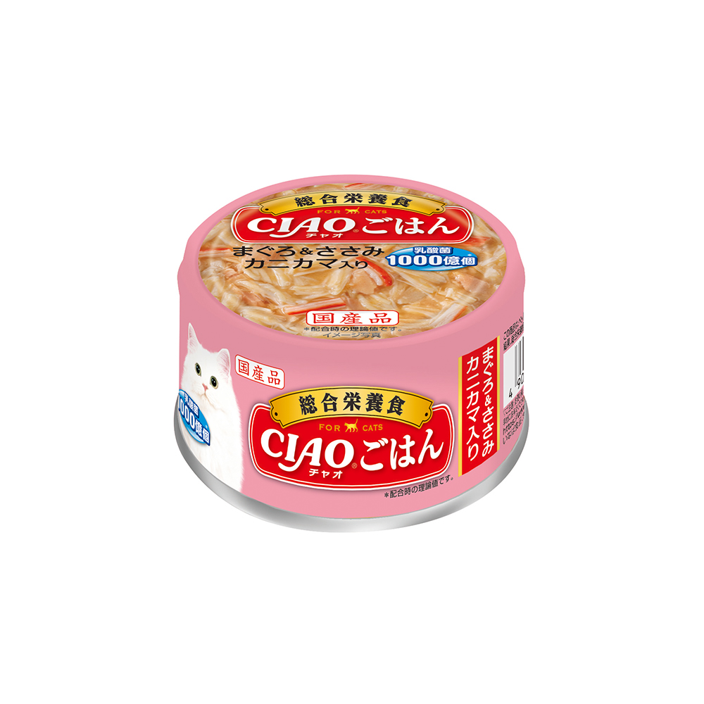 이나바 챠오 주식캔 4종콤보, 85g, 24개 : 전국구고양이