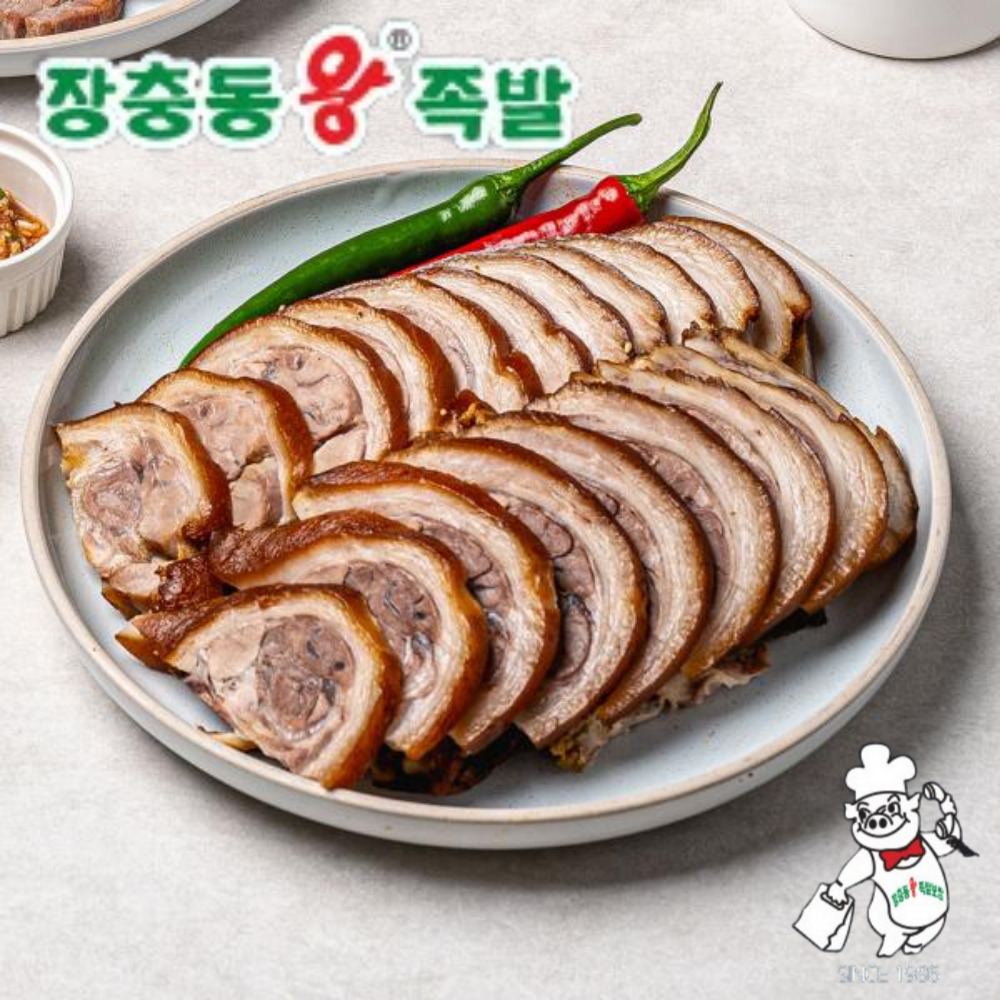장충동 왕족발 부드러운 순살족발 150g 200g 쟁반국수 술안주 : Endymion